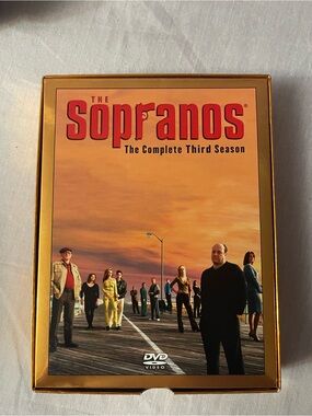 Unk The Sopranos Complete Third Season - Orange & Gold DVD Box